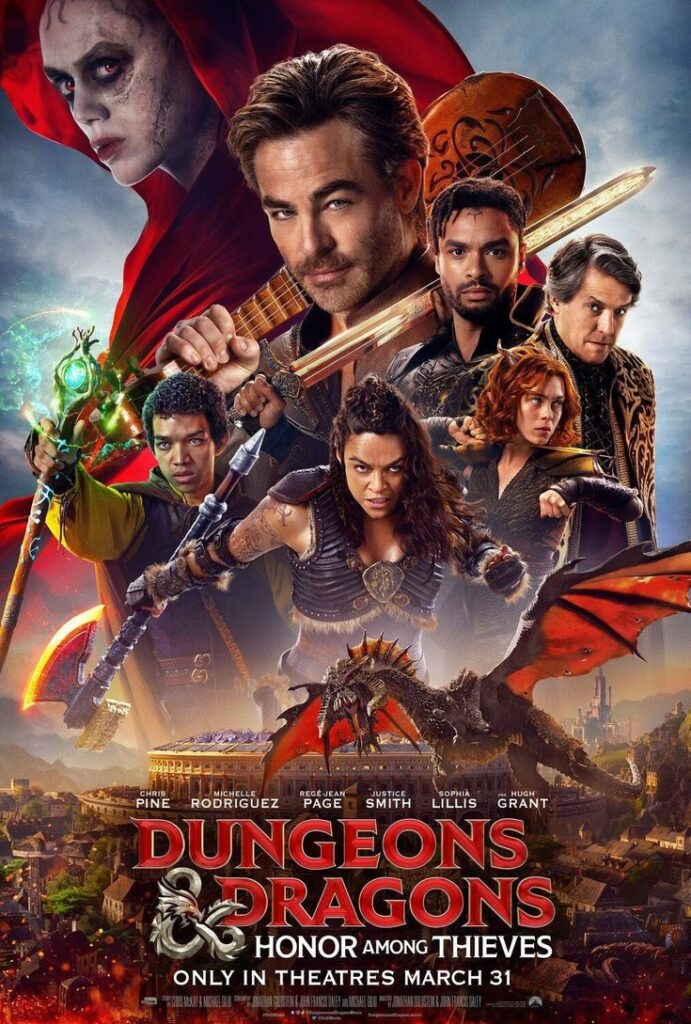 Dungeons And Dragons Honor Among Thieves - Theatrical Movie Poster